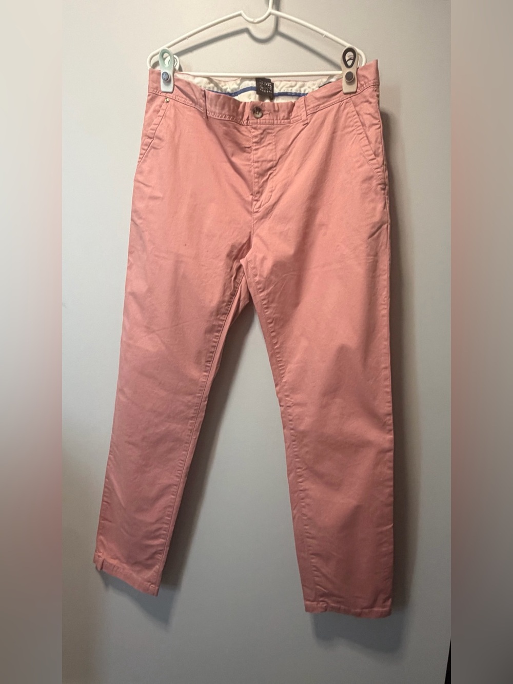 Scotch & Soda Amsterdam Stuart Dusty Salmon Pink Chino Pants